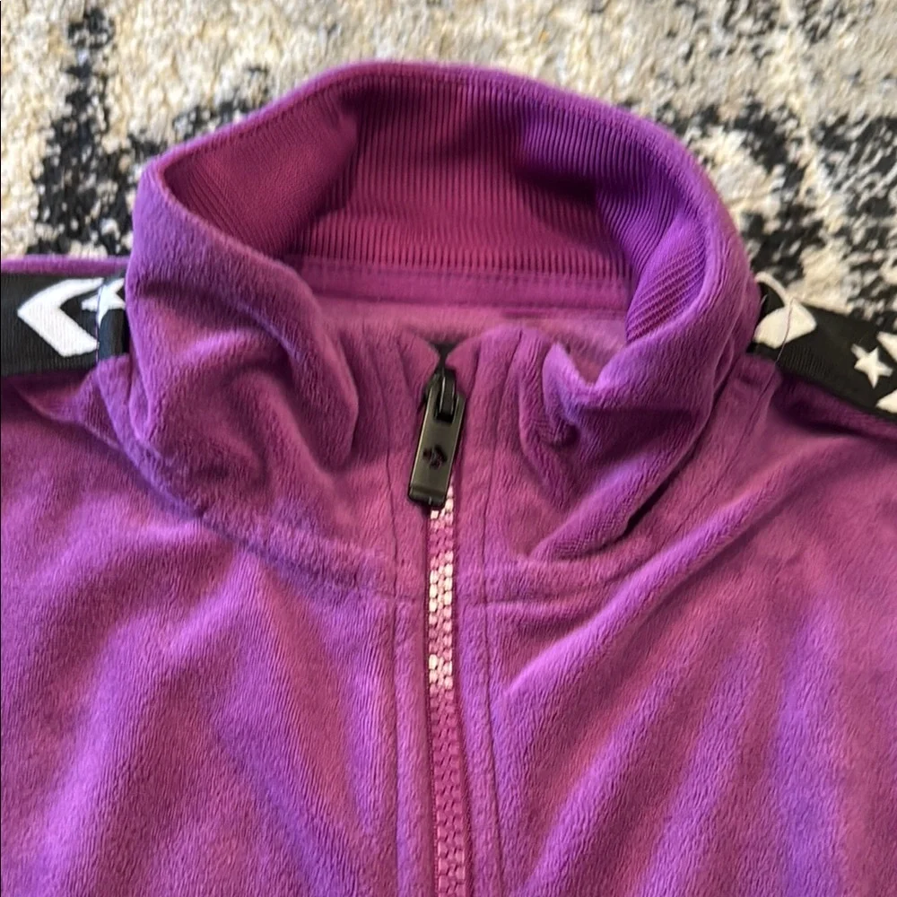 🛍️Converse Purple Track Jacket